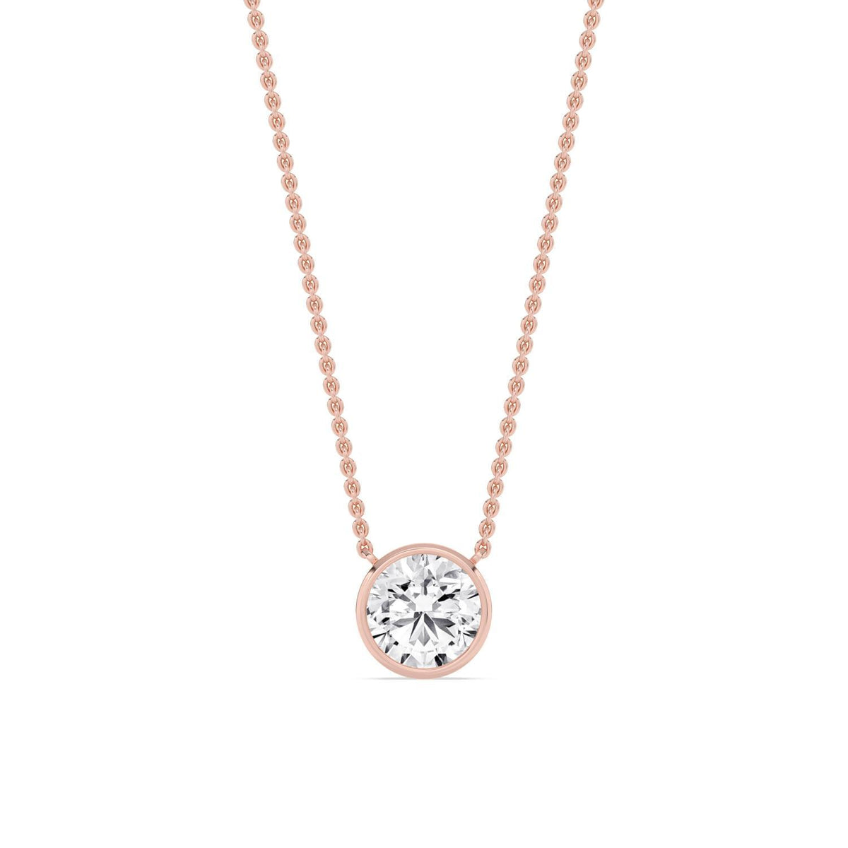 Leonora Vale lab grown diamond pendant
