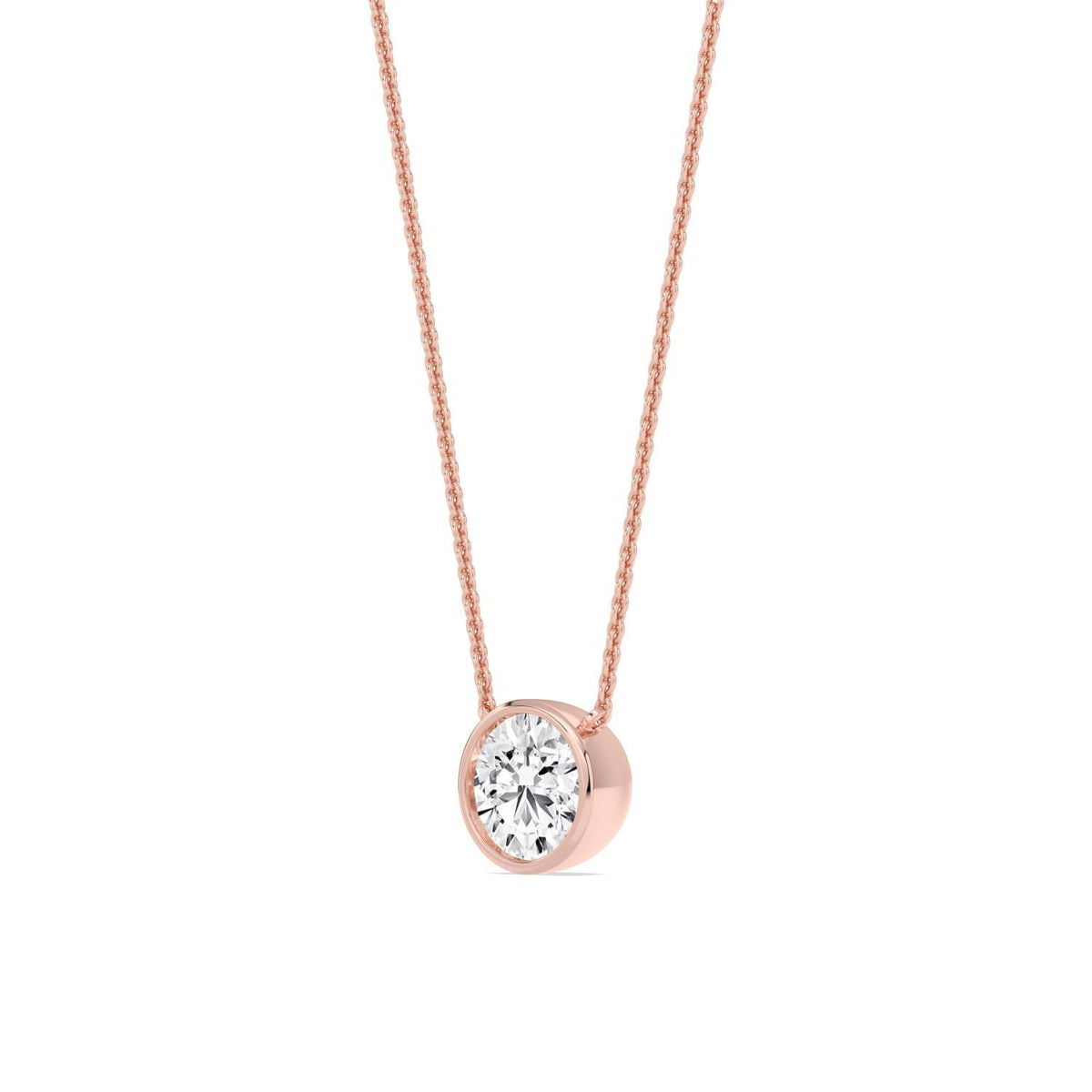 Leonora Vale lab grown diamond pendant