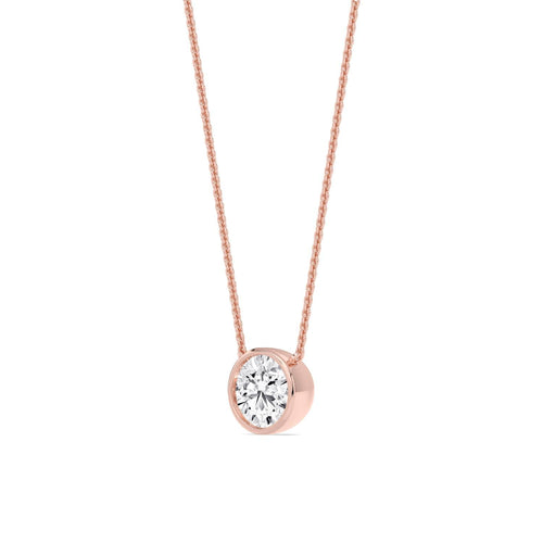 Leonora Vale lab grown diamond pendant