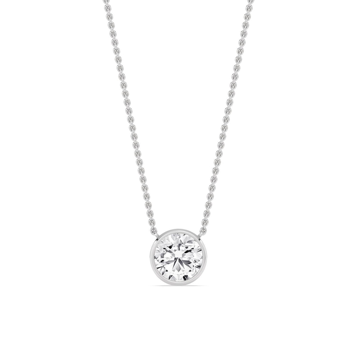 Leonora Vale lab grown diamond pendant