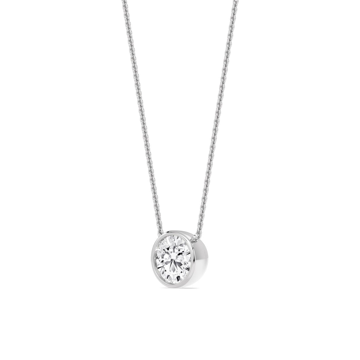 Leonora Vale lab grown diamond pendant
