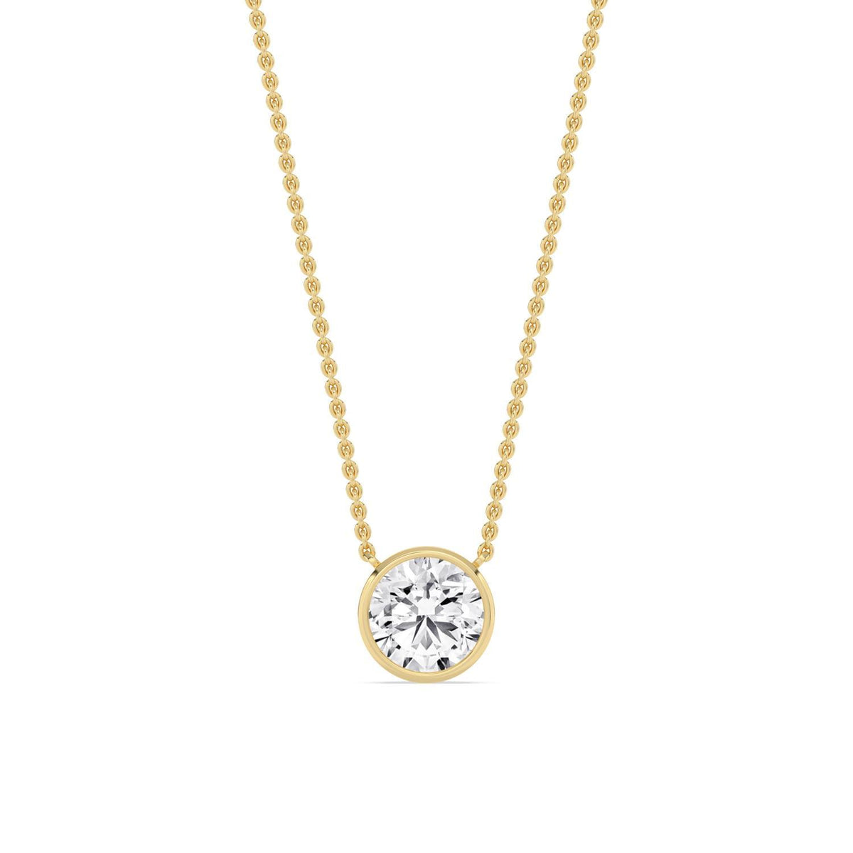 Leonora Vale lab grown diamond pendant