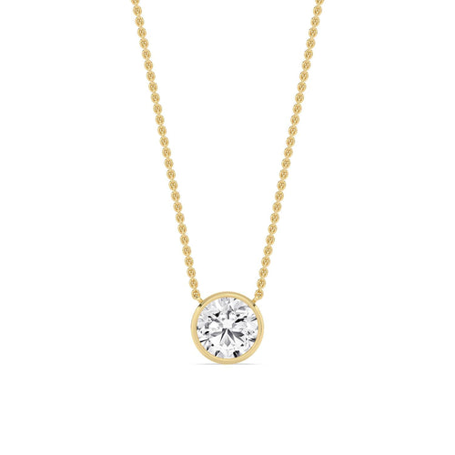 Leonora Vale lab grown diamond pendant