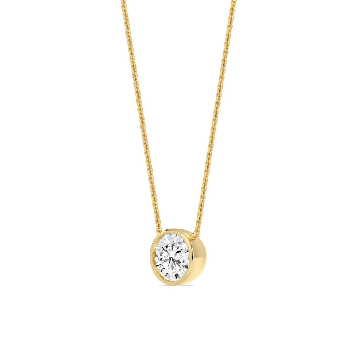 Leonora Vale lab grown diamond pendant