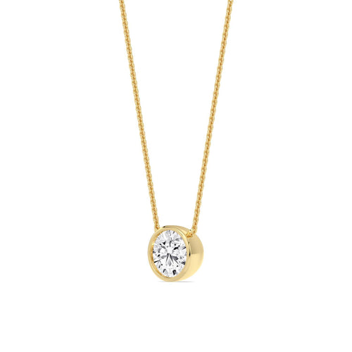 Leonora Vale lab grown diamond pendant