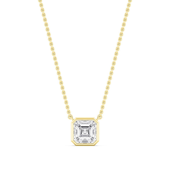 Lucienne Belle - Bezel Lab Grown Diamond Pendant