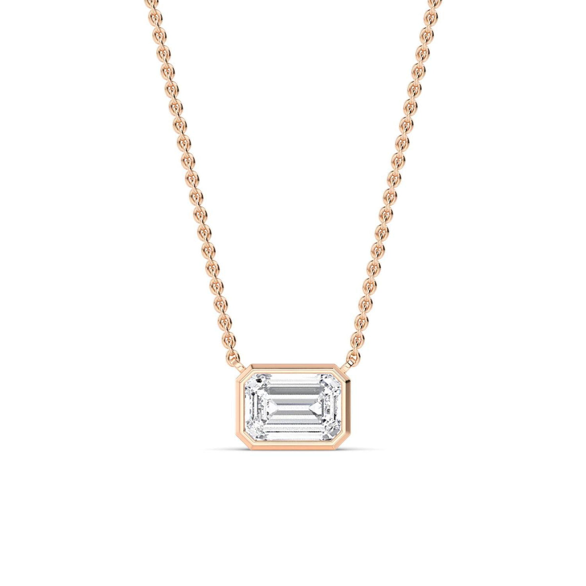 Lucienne Bloom lab grown diamond pendant