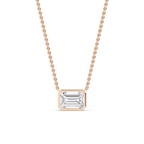 Lucienne Bloom lab grown diamond pendant
