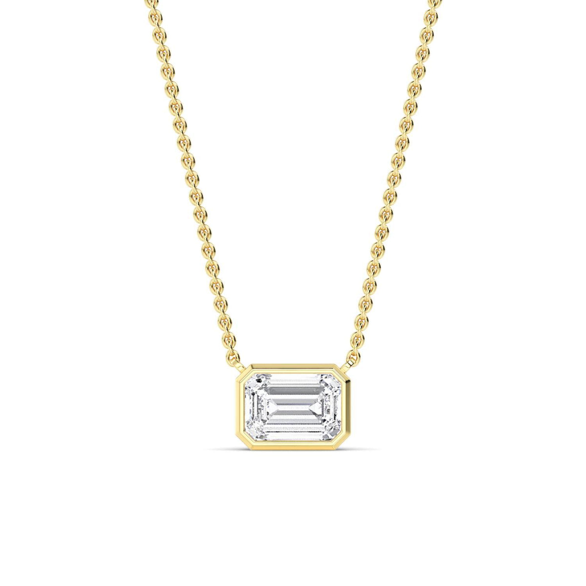 Lucienne Bloom lab grown diamond pendant