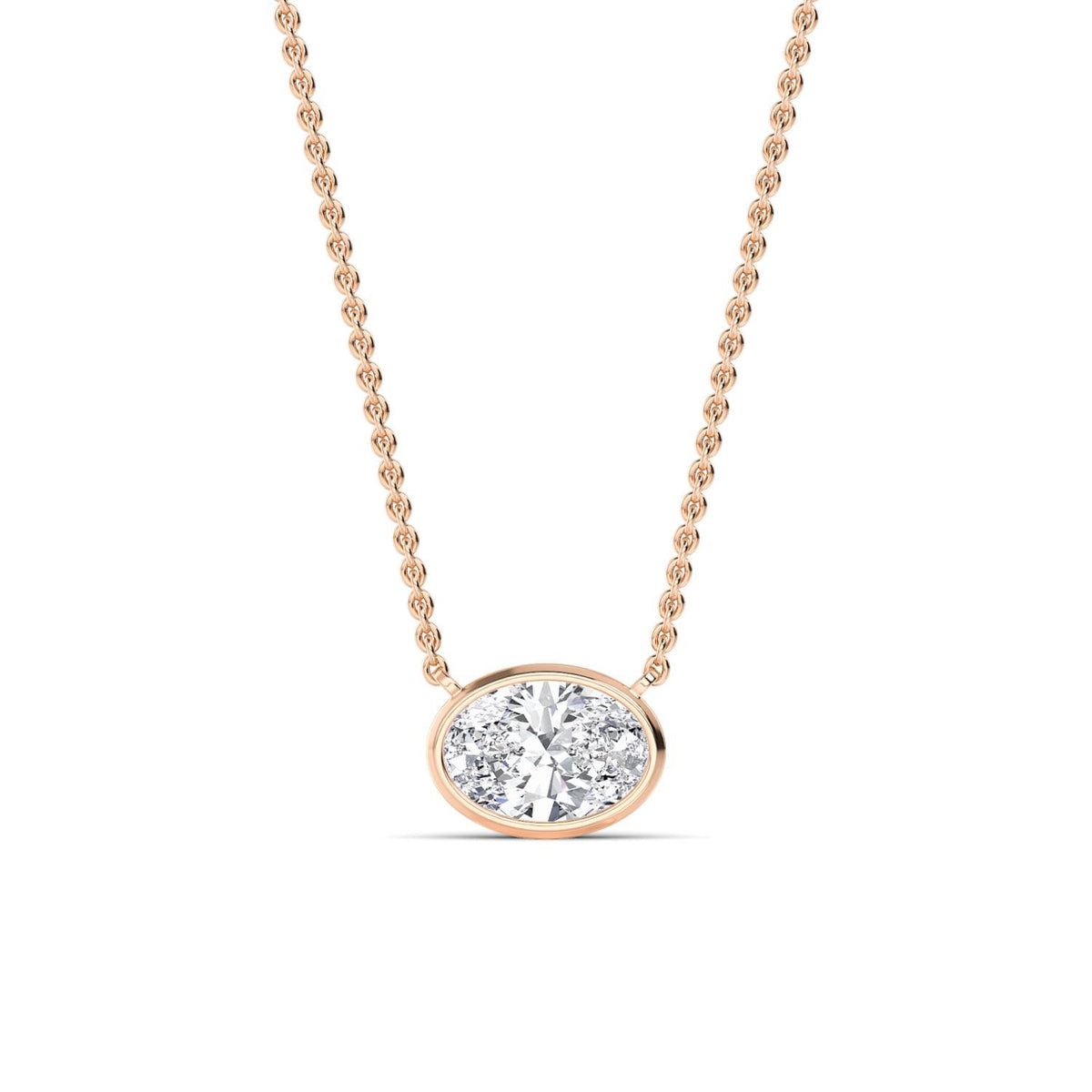 Lucienne Grace lab grown diamond pendant