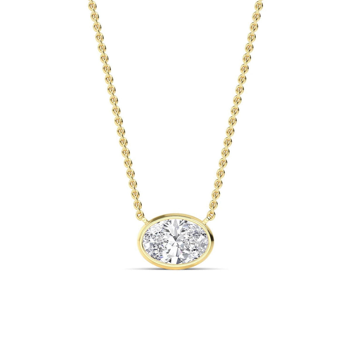 Lucienne Grace lab grown diamond pendant