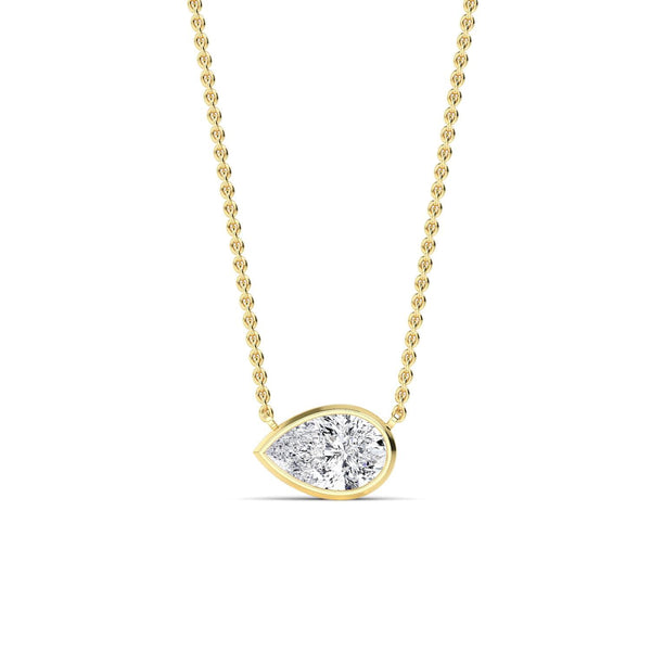 Lucienne Joy - Bezel Lab Grown Diamond Pendant