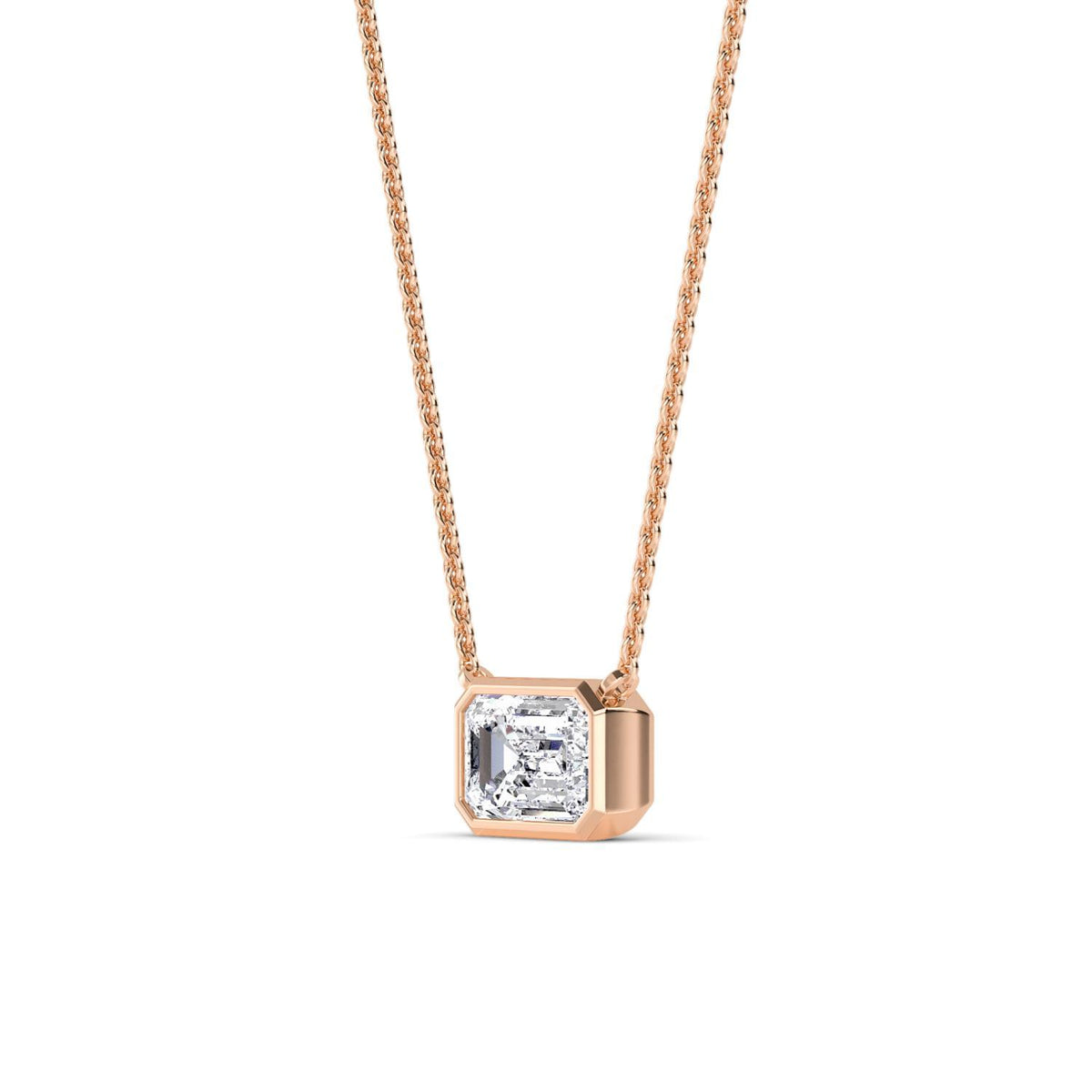 Lucienne Lune lab grown diamond pendant