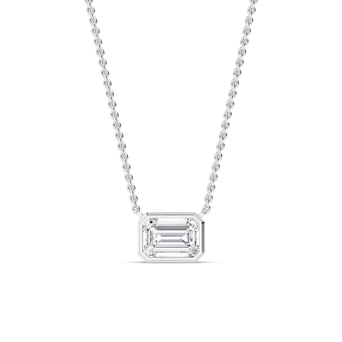 Lucienne Lune lab grown diamond pendant