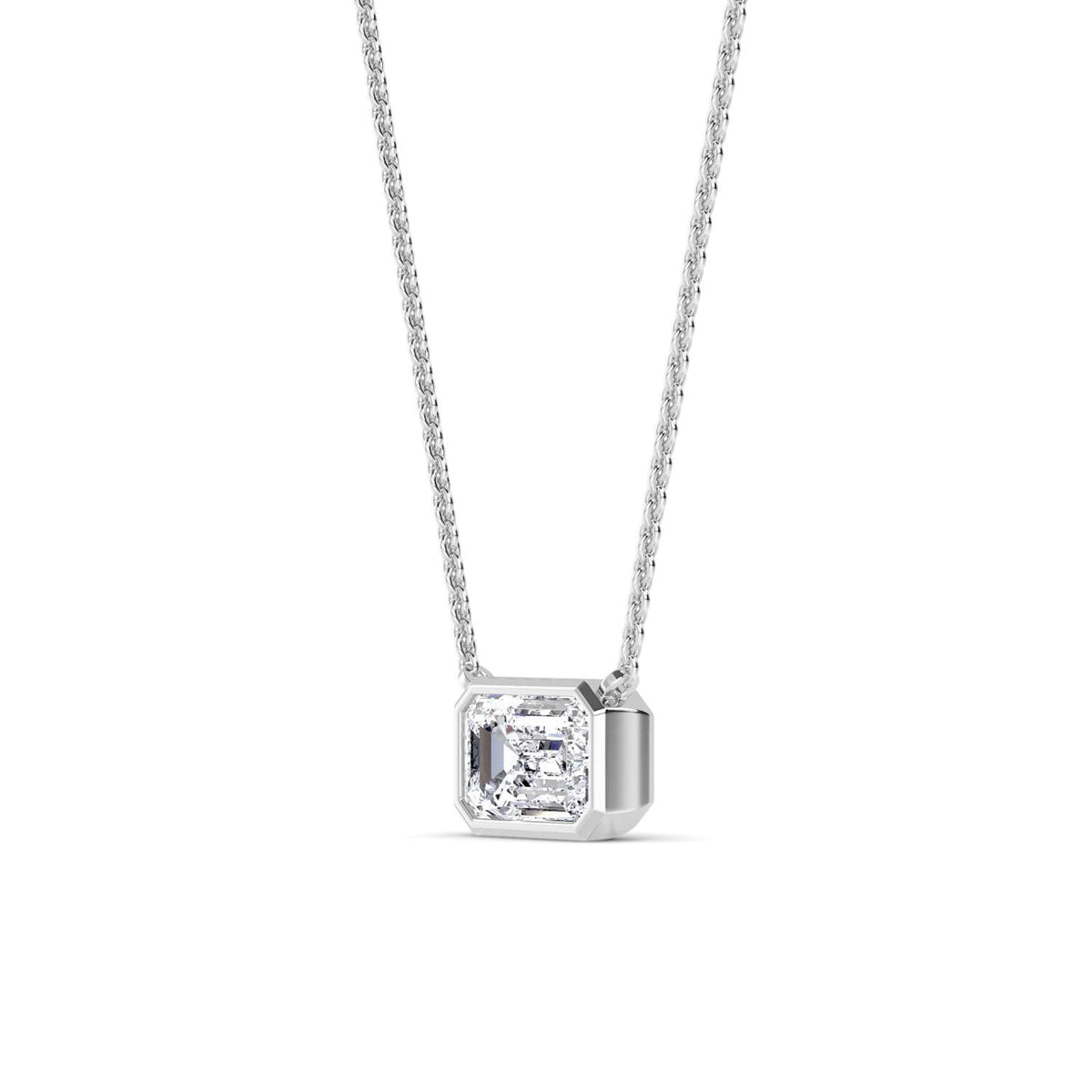 Lucienne Lune lab grown diamond pendant