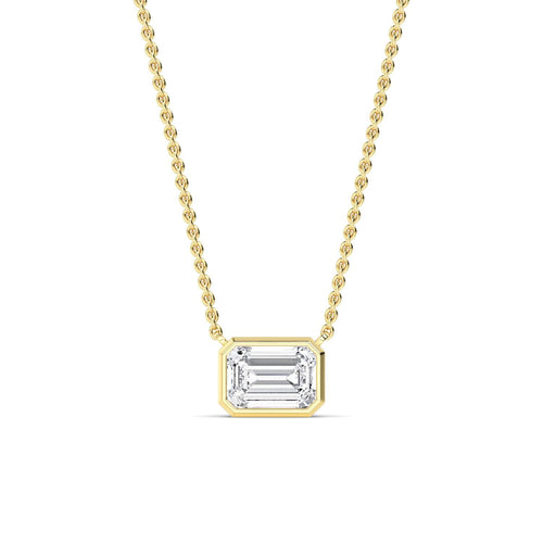 Lucienne Lune lab grown diamond pendant