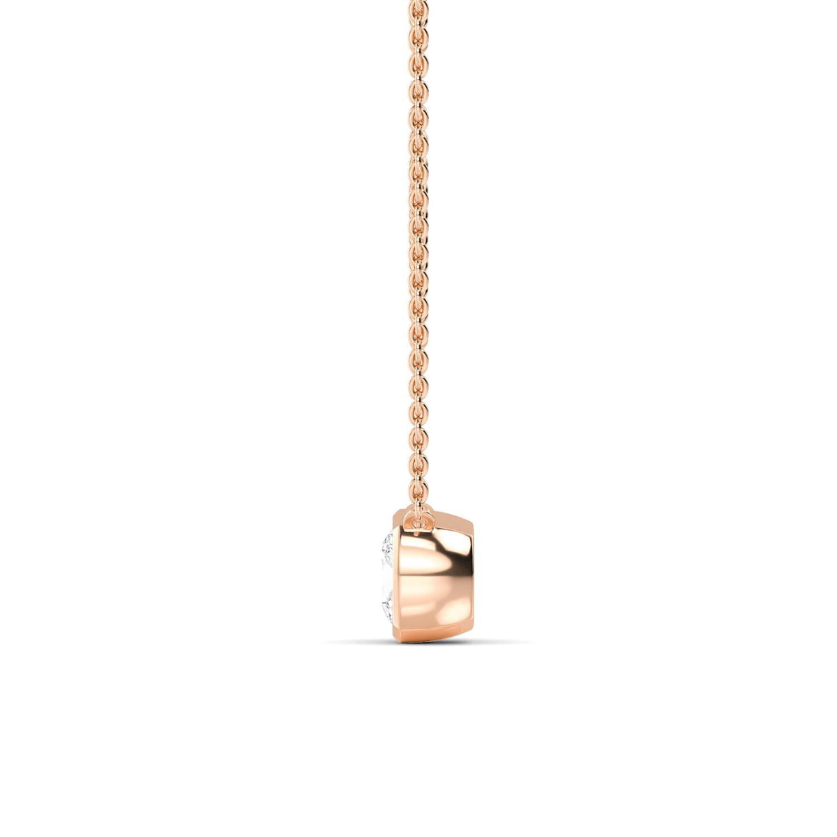 Lucienne Pearl lab grown diamond pendant