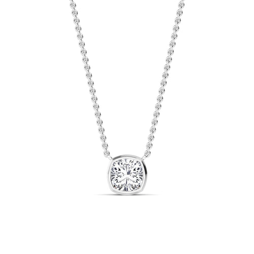 Lucienne Pearl lab grown diamond pendant