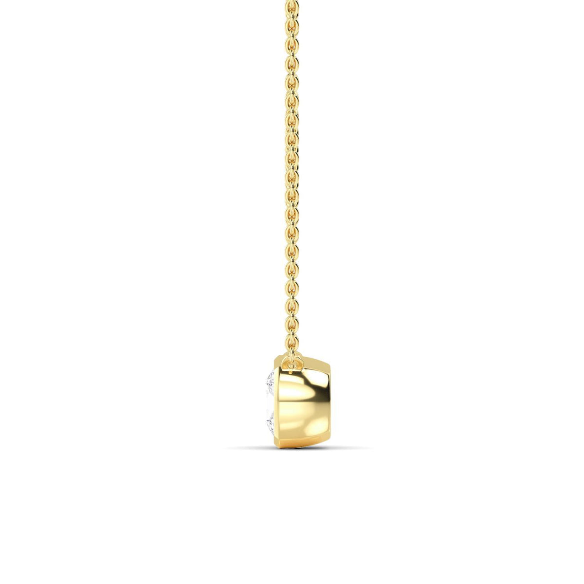 Lucienne Pearl lab grown diamond pendant