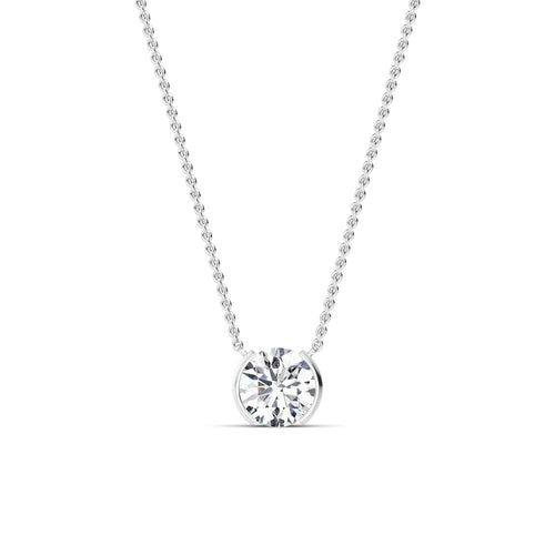Lucienne Rose lab grown diamond pendant