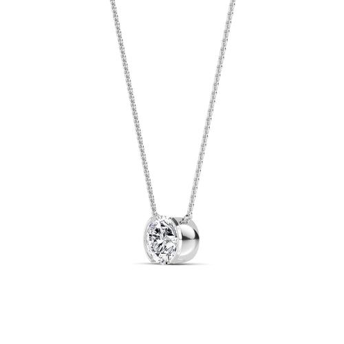 Lucienne Rose lab grown diamond pendant