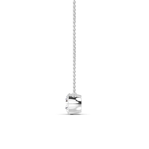 Lucienne Rose lab grown diamond pendant