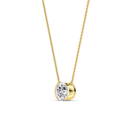 Lucienne Rose lab grown diamond pendant