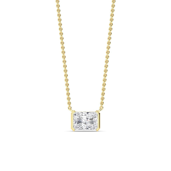 Lucienne Vale - Bezel Lab Grown Diamond Pendant