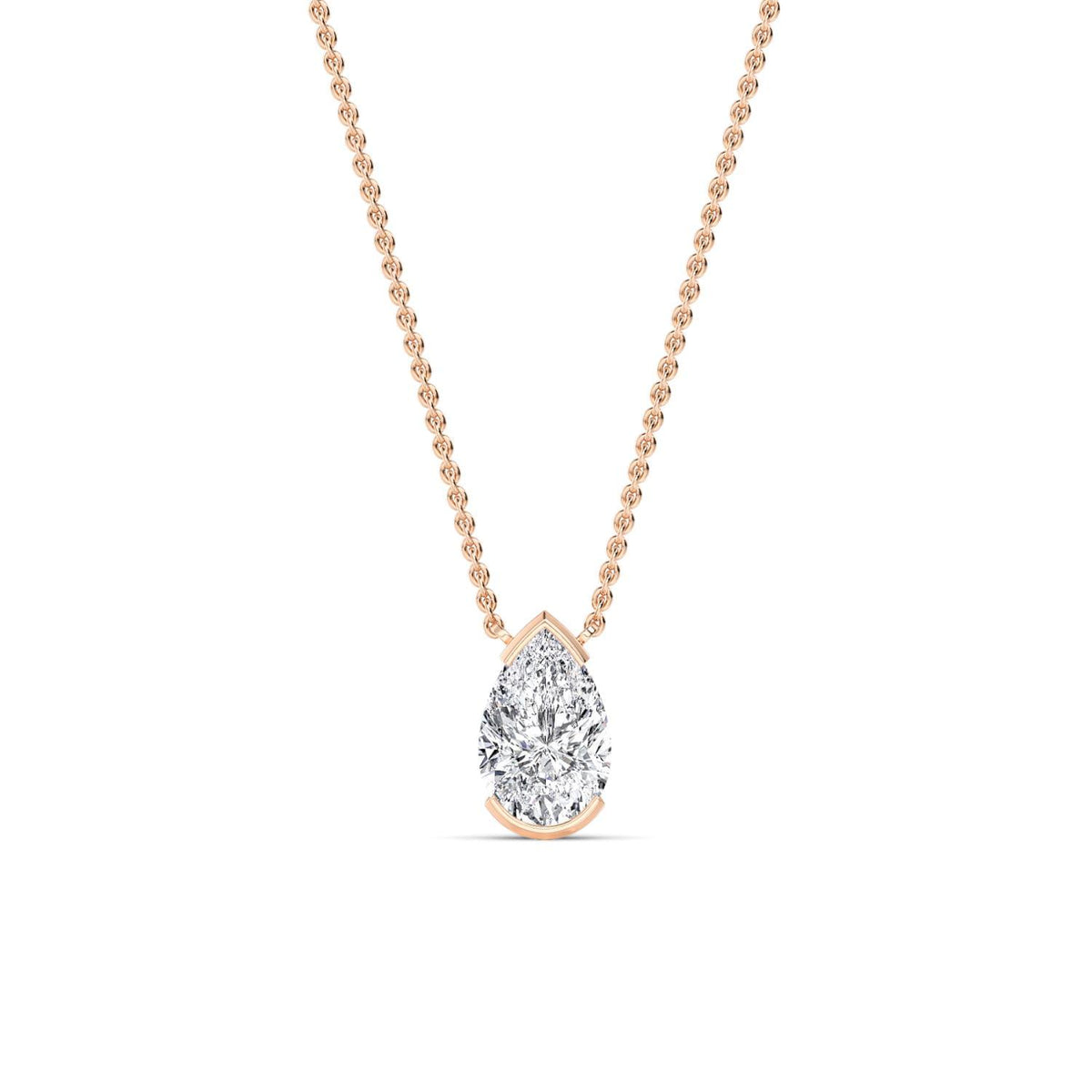 Marielle Dawn lab grown diamond pendant