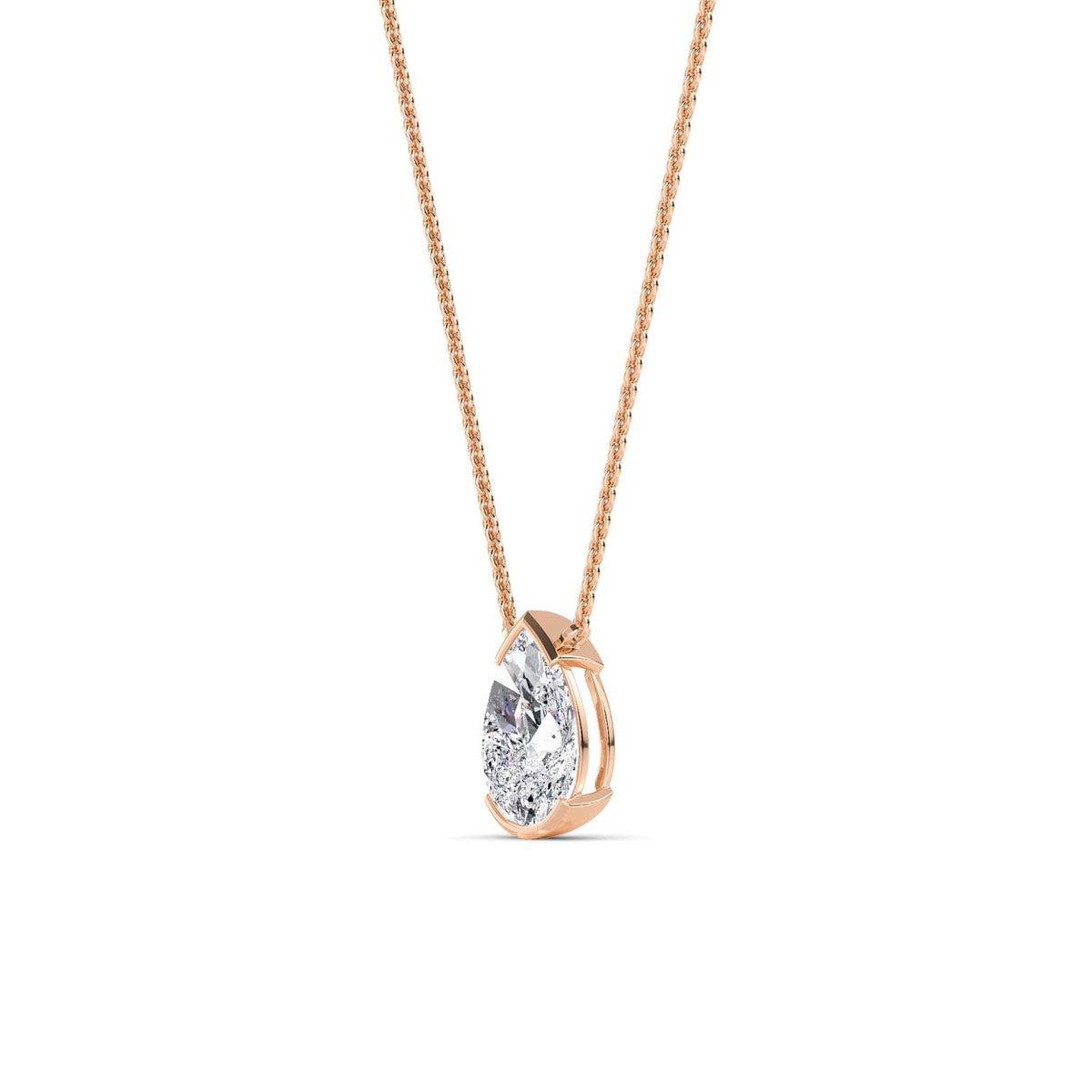 Marielle Dawn lab grown diamond pendant