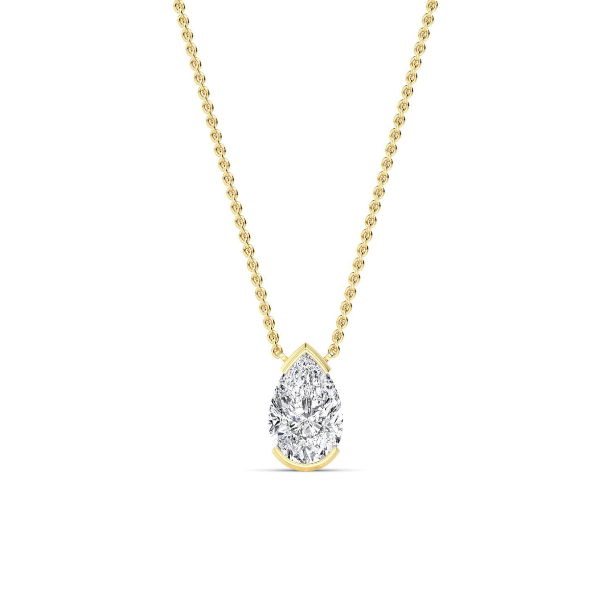 Marielle Dawn lab grown diamond pendant