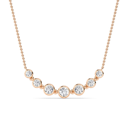 Marielle Lune lab grown diamond pendant
