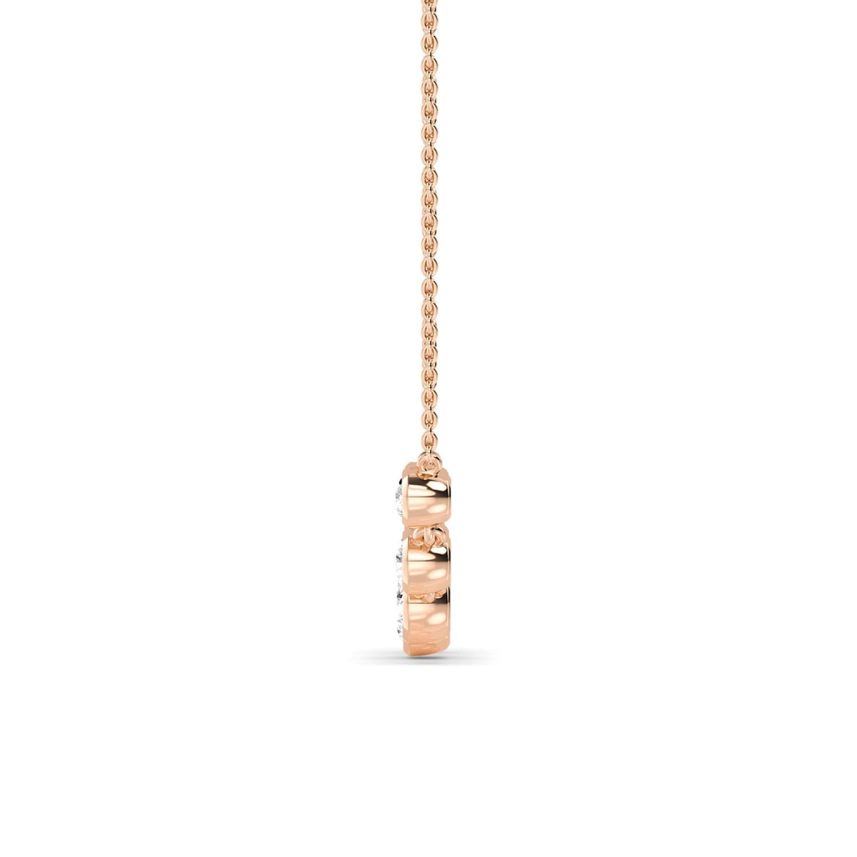 Marielle Lune lab grown diamond pendant