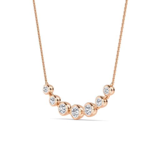 Marielle Lune lab grown diamond pendant