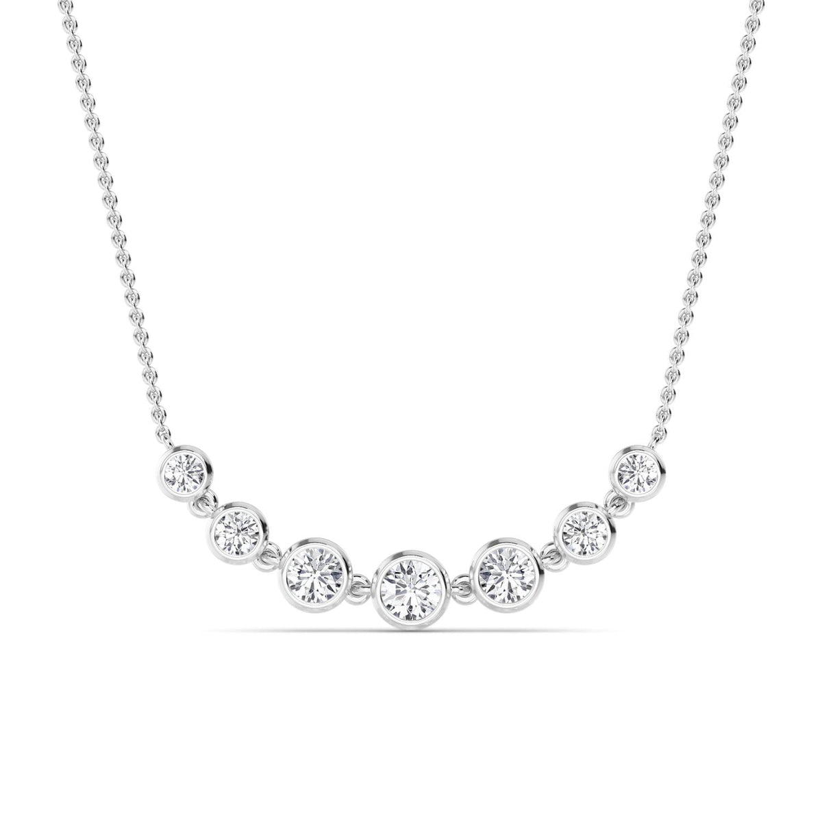 Marielle Lune lab grown diamond pendant