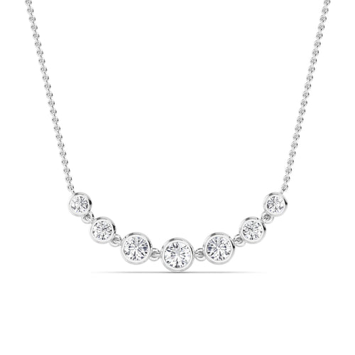 Marielle Lune lab grown diamond pendant