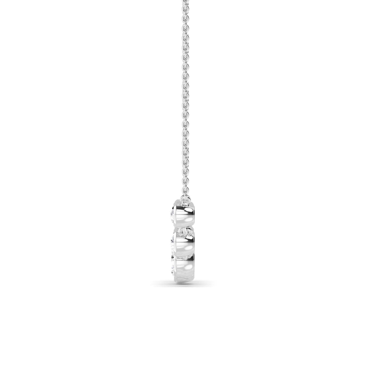 Marielle Lune lab grown diamond pendant