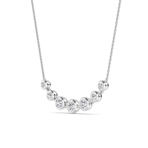 Marielle Lune lab grown diamond pendant