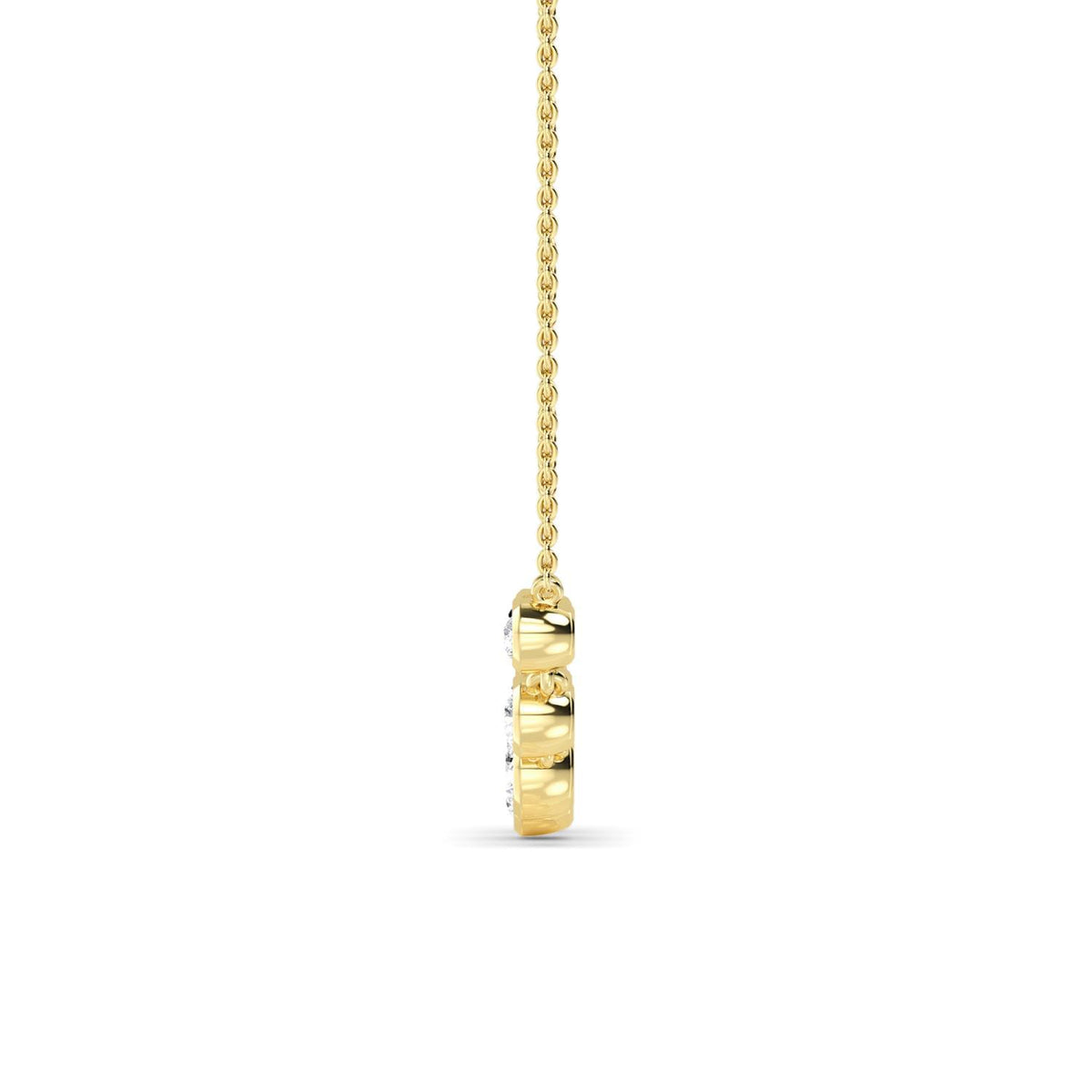 Marielle Lune lab grown diamond pendant