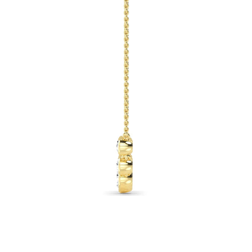 Marielle Lune lab grown diamond pendant