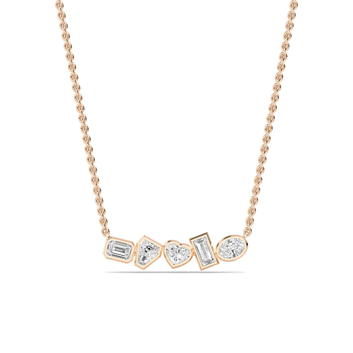 Marielle Rose lab grown diamond pendant
