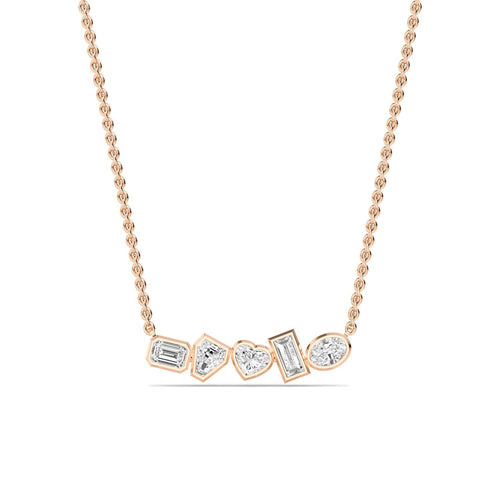 Marielle Rose lab grown diamond pendant