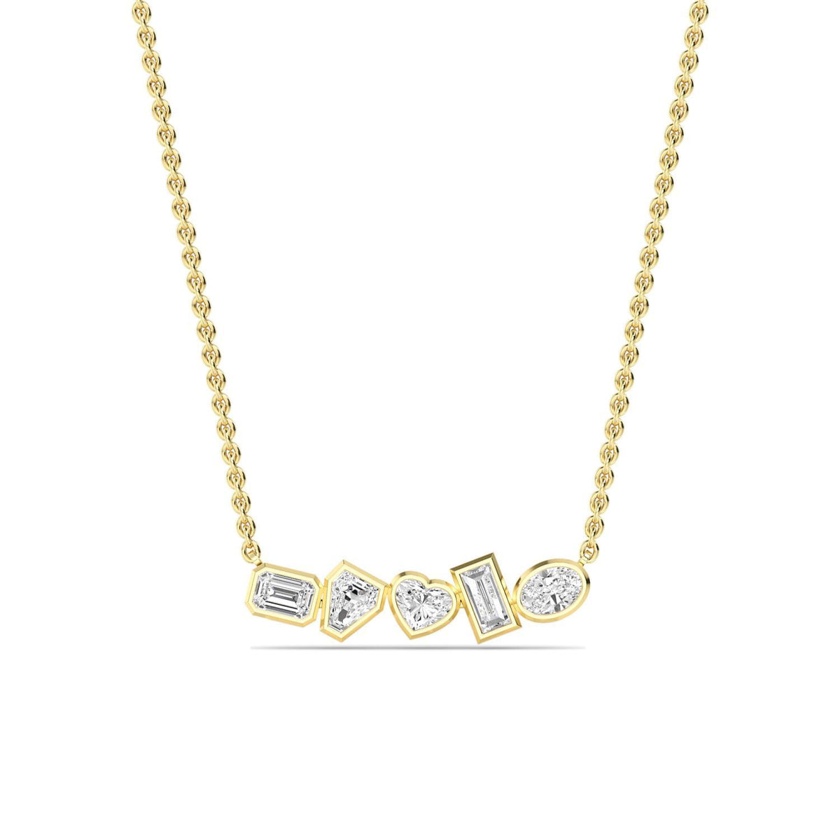 Marielle Rose lab grown diamond pendant
