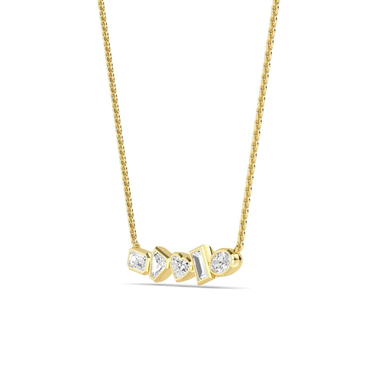 Marielle Rose lab grown diamond pendant