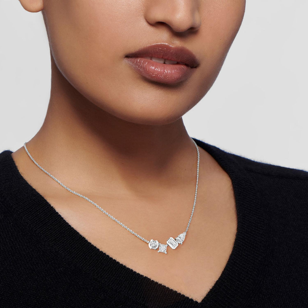 Marielle Vale lab grown diamond pendant