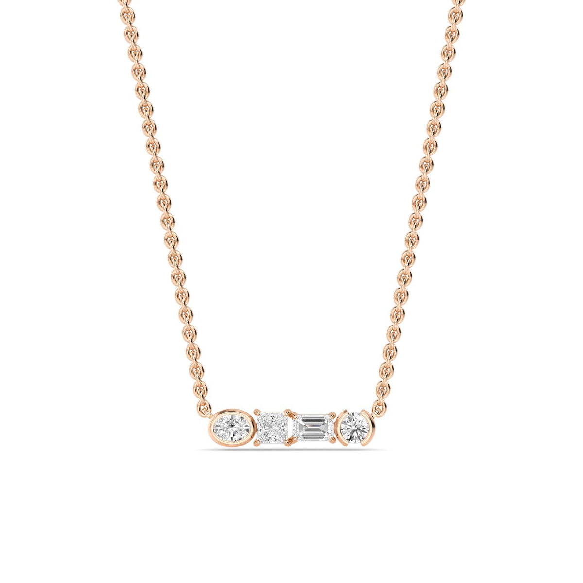 Noelia Belle lab grown diamond pendant