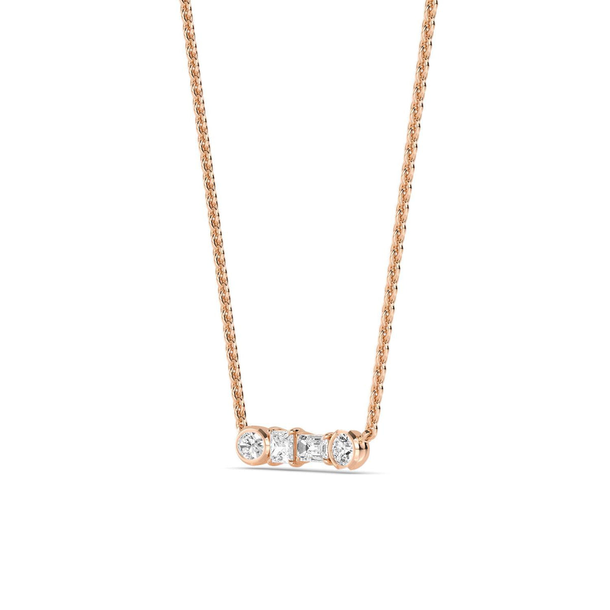 Noelia Belle lab grown diamond pendant