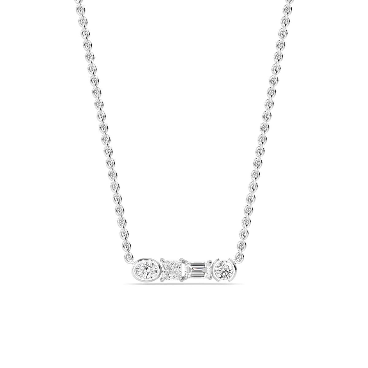 Noelia Belle lab grown diamond pendant