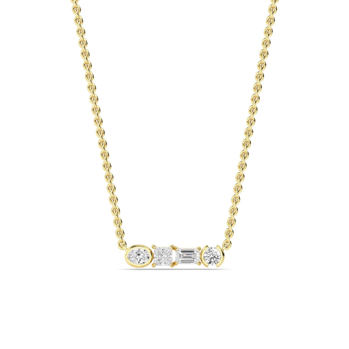 Noelia Belle lab grown diamond pendant