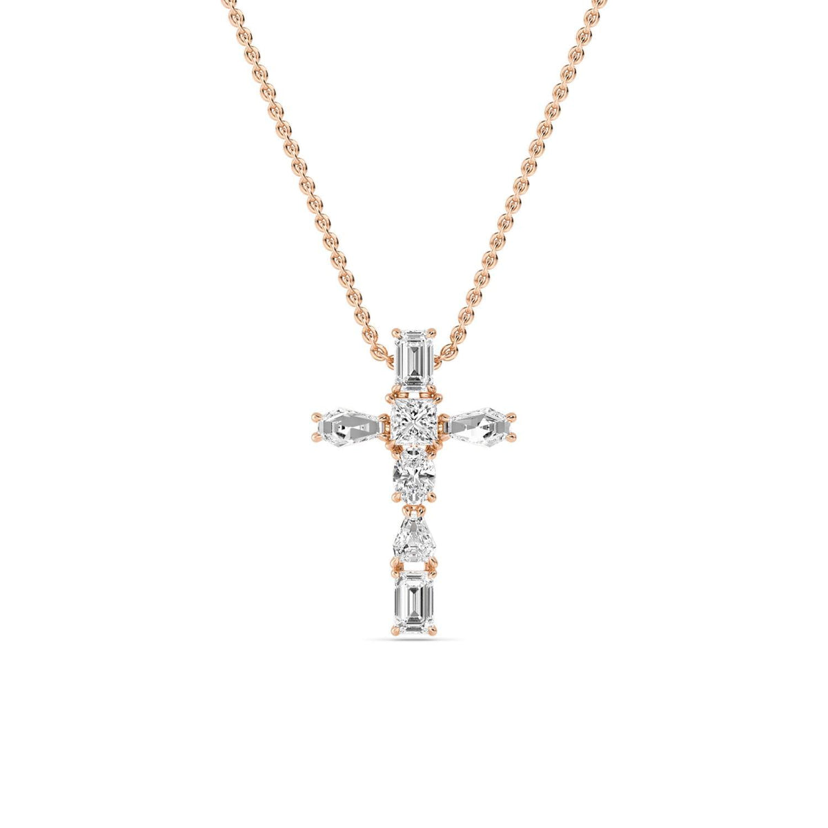 Noelia Bloom lab grown diamond pendant